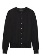Banana Republic Womens Stretch-cotton Cardigan Sweater Black Size L