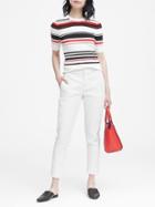 Banana Republic Avery Straight-fit Linen-cotton Pant