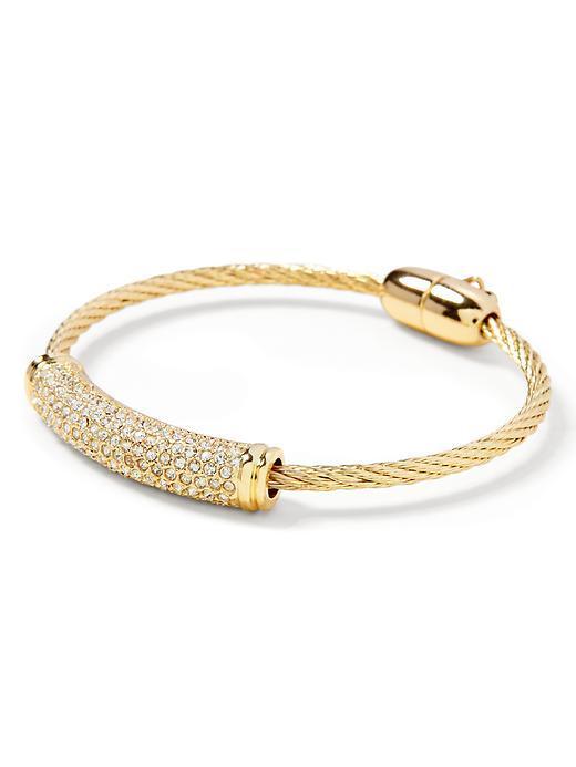 Banana Republic Pave Bar Bracelet - Gold