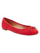 Banana Republic Robin Ballet Flat Size 5 - Hot Red