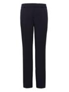 Banana Republic Womens Avery Straight-fit Bi-stretch Ankle Pant Navy Size 0