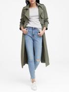 Banana Republic High-rise Skinny Jean With Frayed Hem