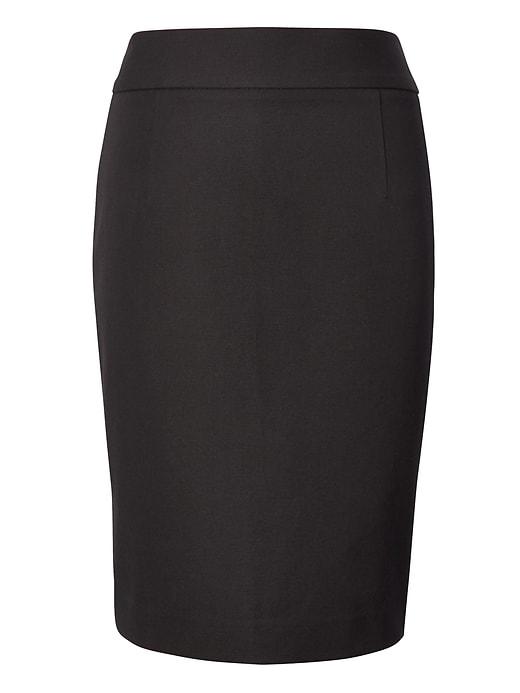 Banana Republic Womens Bi-stretch Dark Pencil Skirt Black Size 6