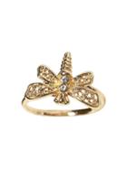 Banana Republic Dragonfly Ring Size 5 - Gold
