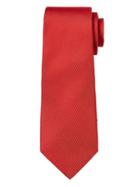 Banana Republic Mens Oxford Silk Nanotex Tie Ginger Orange Size One Size