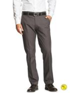Banana Republic Mens Factory Non Iron Tailored Slim Fit Chino Size 29w 32l - Forged Iron