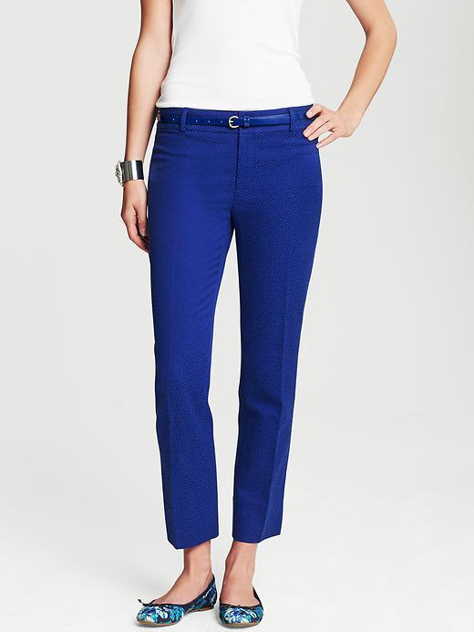 Banana Republic Camden Fit Cobalt Skinny Ankle Pant - Royal Azure