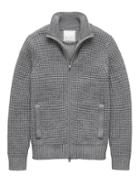 Banana Republic Mens Heritage Alpaca-blend Sweater Jacket Heather Charcoal Gray Size M
