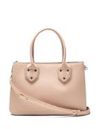 Banana Republic Womens Italian Leather Satchel Tote Bag Blush Pink Size One Size