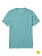 Banana Republic Factory Fitted Crew Neck Tee Size L - Teal