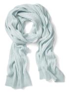 Banana Republic Cable Scarf - Light Teal