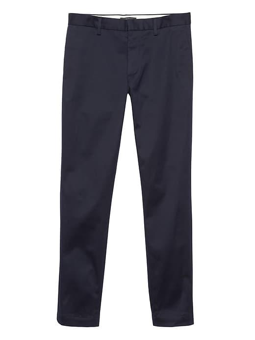 Banana Republic Mens Fulton Skinny Rapid Movement Chino Pant Navy Size 36w