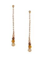 Banana Republic Womens Ombr Cupchain Linear Earring Gold Size One Size