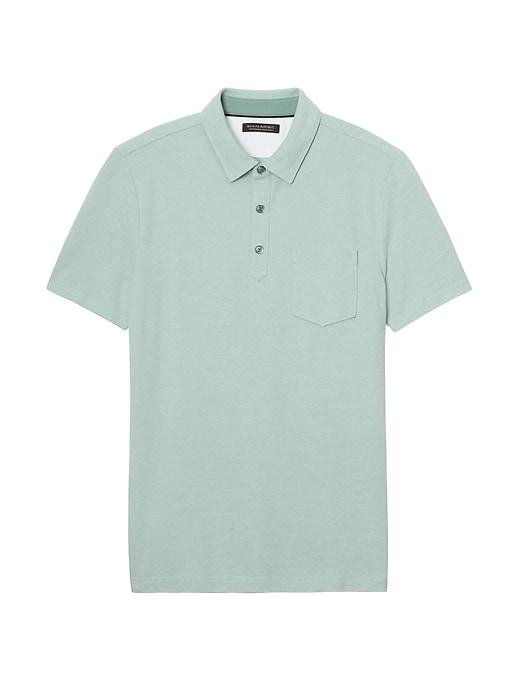 Banana Republic Mens Don';t-sweat-it Polo Shirt Prickly Pear Size Xxs