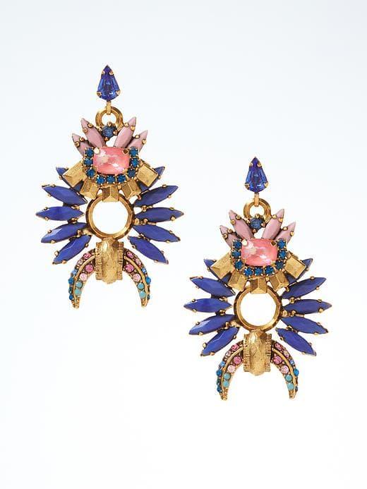 Banana Republic Elizabeth Cole Arnett Earring - Blue
