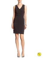 Banana Republic Womens Factory Back Cut Out Dress Size 0 - Br Black