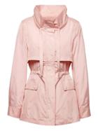 Banana Republic Womens Water-resistant Lightweight Utility Jacket Pink Size M