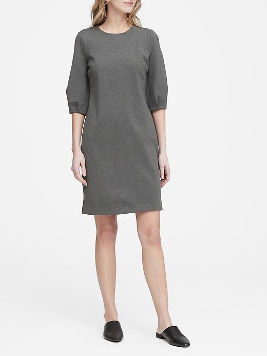 Banana Republic Japan Online Exclusive Knit Lantern-sleeve Dress