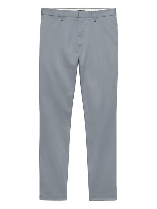 Banana Republic Mens Emerson Straight Rapid Movement Chino Pant Blue Ice Size 30w