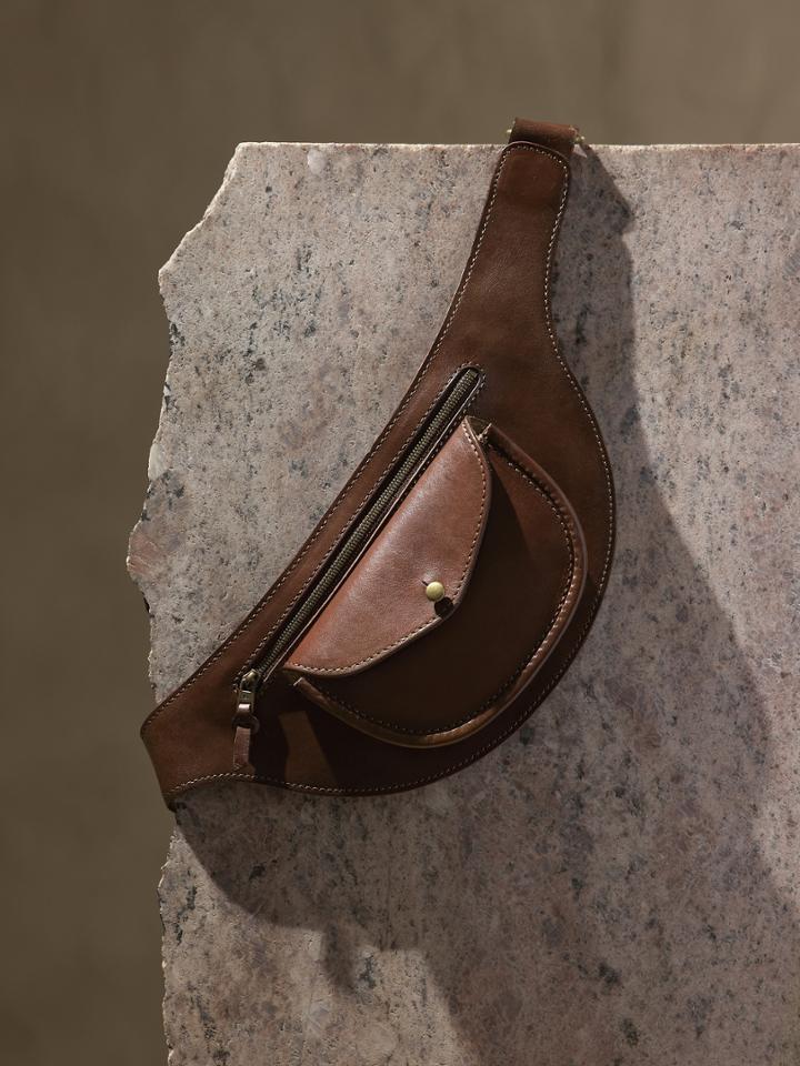 Marrakesh Leather Belt Bag