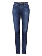 Banana Republic Womens Ag Jeans   Prima Slim-straight Jean 11 Years Journey Size 24