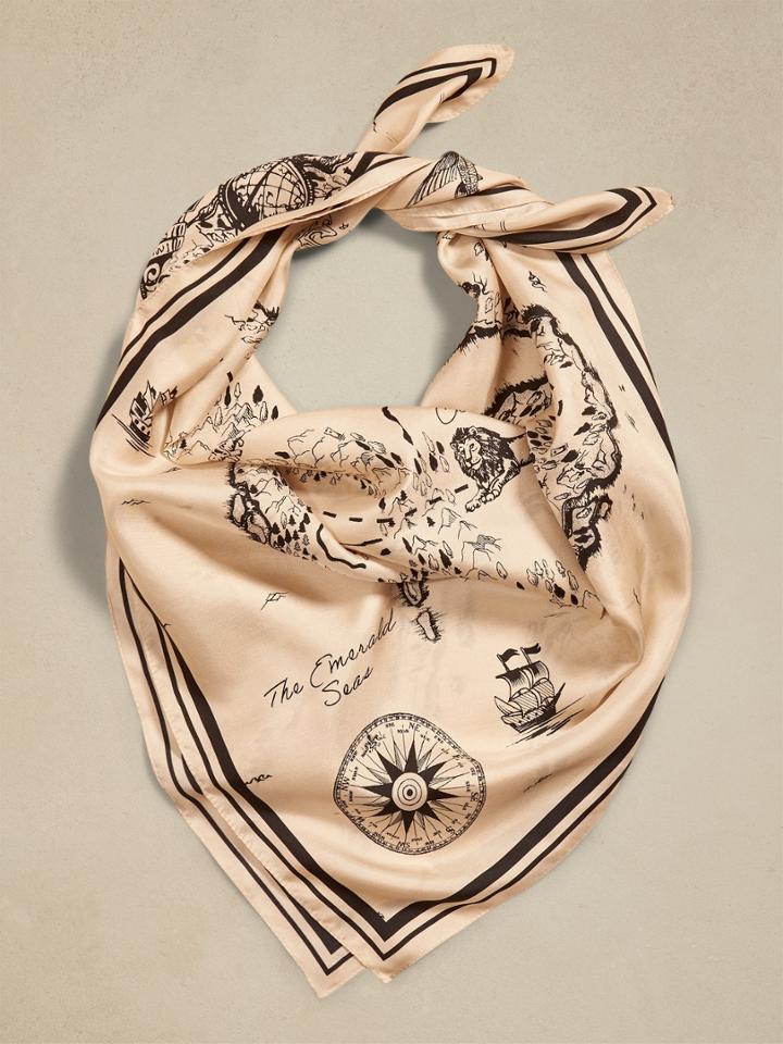 Signature Silk Scarf