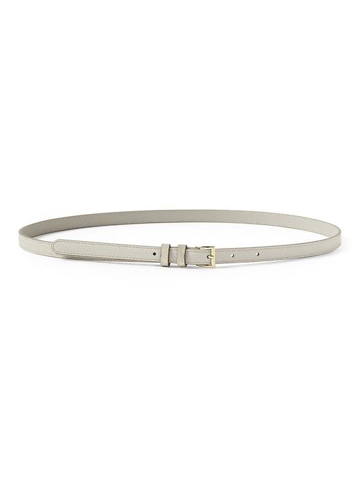 Banana Republic Womens Skinny Trouser Belt Bone Size M