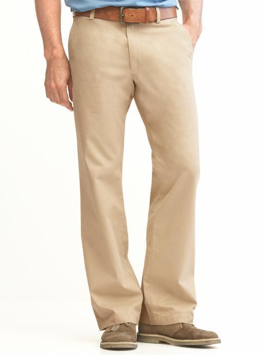 Banana Republic Gavin Fit Straight Chino - Khaki