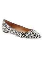 Banana Republic Womens Angela Pointed Toe Flat Size 10 - Black/white