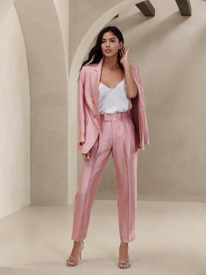 Petite Melina Pleated Pant