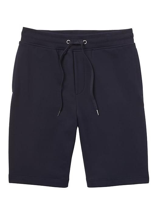 Banana Republic Mens 10 French Terry Short Navy Size L