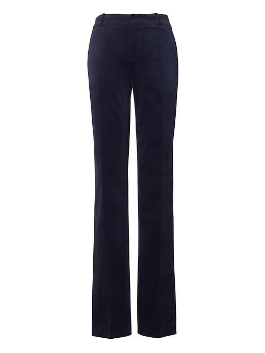 Banana Republic Womens Logan Fit Corduroy Pant - Navy