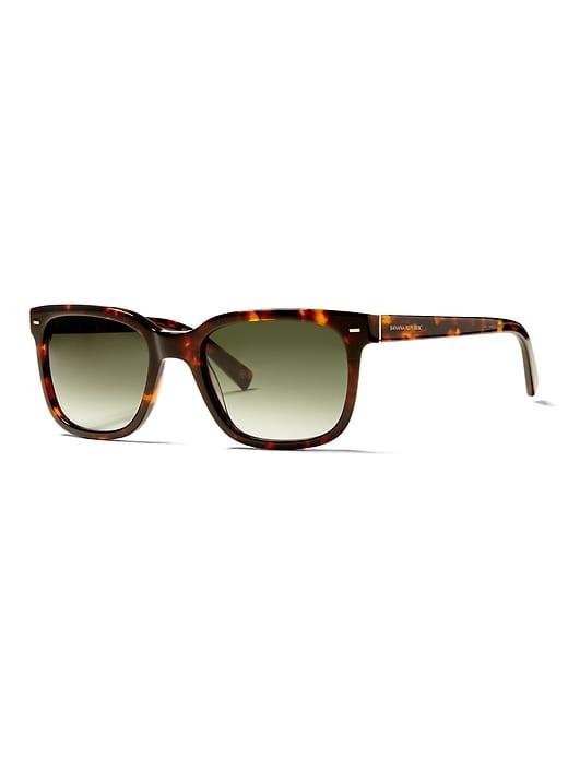 Banana Republic Mens Colin Sunglasses Dark Havana Size One Size
