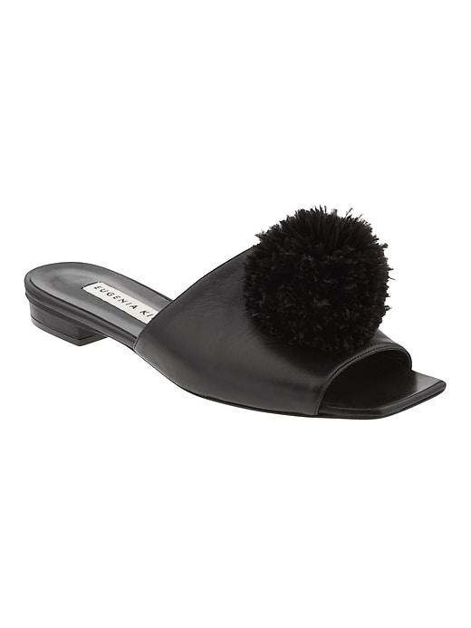 Banana Republic Womens Eugenia Kim   Poppy Flat Black Size 6