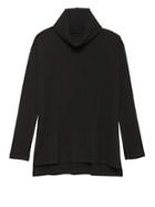 Banana Republic Womens Cozy Ribbed Turtleneck T-shirt Black Size M