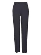 Banana Republic Mens Slim Smart-weight Performance Wool Blend Seersucker Suit Pant Navy Size 31w