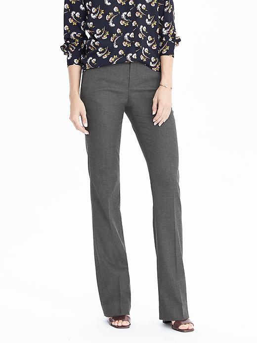 Banana Republic Logan Fit Luxe Brushed Twill Pant - Dark Charcoal