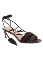 Banana Republic Calisa Wrap Kitten Heel Size 11 - Black
