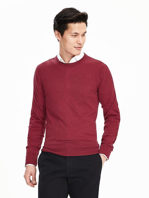 Banana Republic Mens Todd & Duncan Cashmere Sweater Size L Tall - Petunia