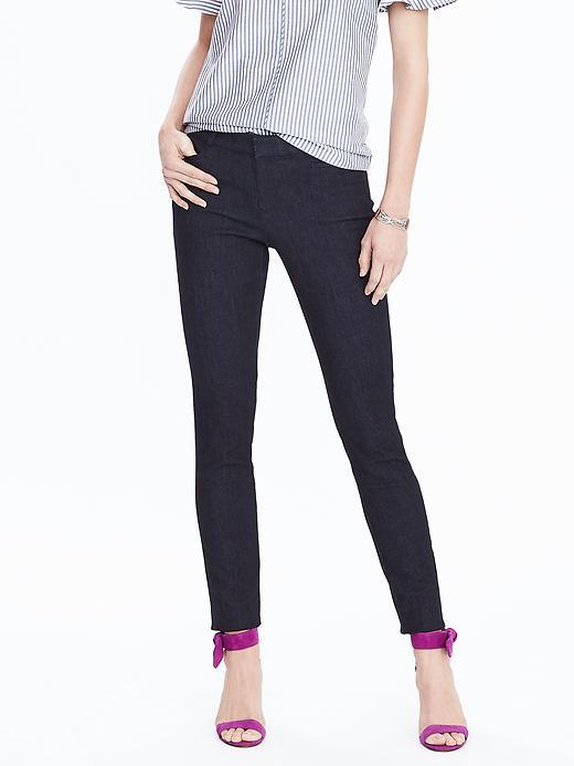 Banana Republic Womens Sloan Fit Denim Pant Size 0 Regular - Rinse