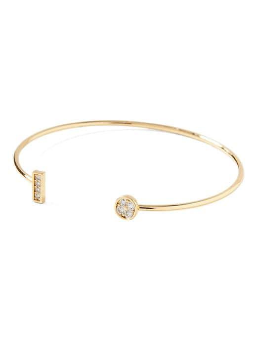 Banana Republic Geo Cuff - Gold