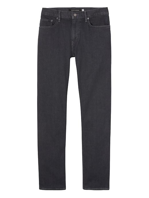 Banana Republic Mens Straight Rapid Movement Denim Gray Wash Jean Allstead Wash Size 42w