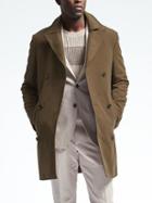 Banana Republic Heritage Double Breasted Trench - Olive
