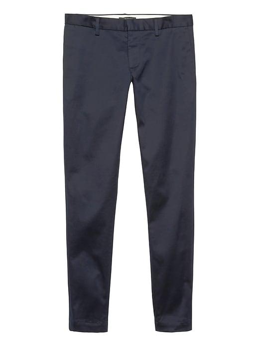 Banana Republic Mens Fulton Skinny Rapid Movement Chino Pant Blueberry Size 38w