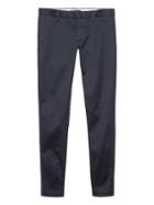Banana Republic Mens Fulton Skinny Rapid Movement Chino Pant Blueberry Size 38w