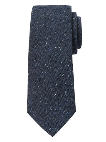 Banana Republic Mens Br X Kevin Love   Donegal Nanotex Tie Navy Blue Size One Size