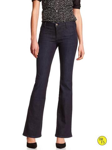 Banana Republic Womens Factory High Rise Wide Leg Jean Size 25 - Rinse