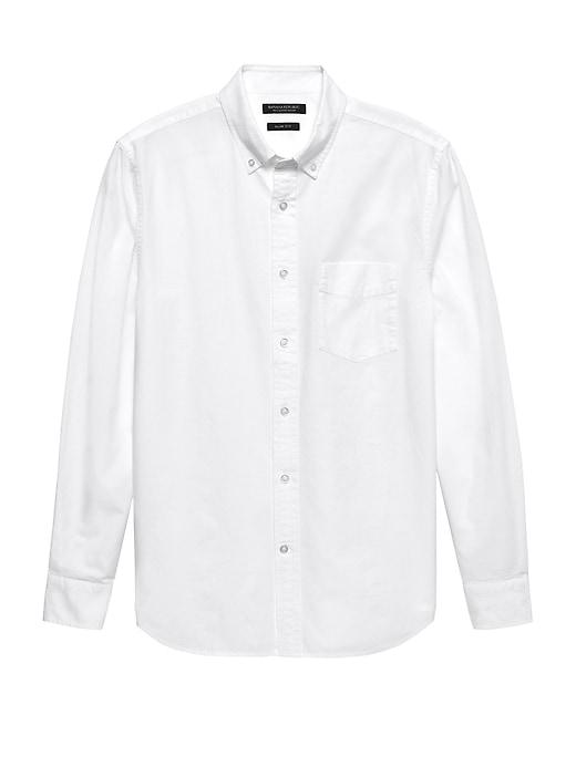 Banana Republic Slim-fit Cotton Oxford Shirt