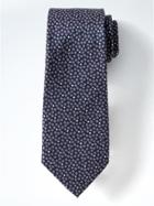 Banana Republic Confetti Square Silk Nanotex Tie - Wedgewood
