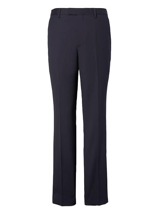 Banana Republic Mens Standard Solid Italian Wool Suit Pant Navy Size 28w
